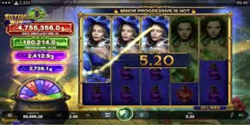 《奥兹的姐妹们 jackpots》的特色功能-开云体育